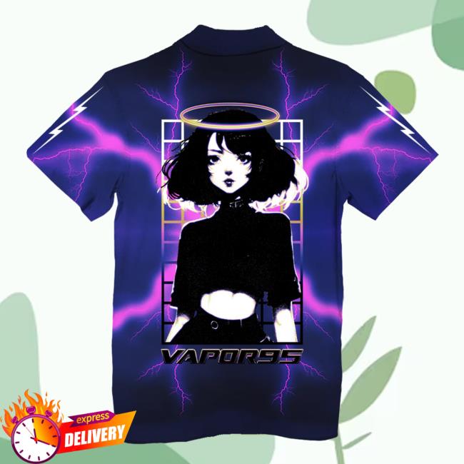 Vapor95 Clothing Store Project Rebirth Hawaiian Tshirt Vapor 95