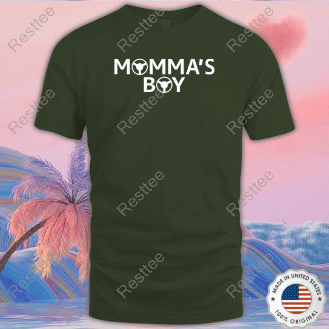 Official Couch Racer Momma's Boy T Shirt