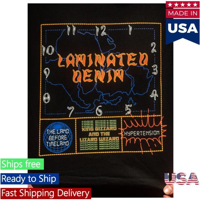 Official Doom Records Merch Store Shop King Gizzard and The Lizard Wizard Laminated New Shirt