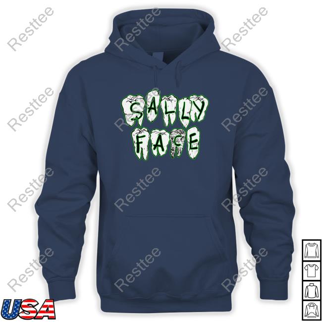 Sally Face Merch Sally Face Teeth Tee Shirt Portablemoose Sally Face Teeth Long Sleeve
