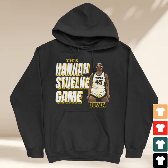 Iowa Nil Store Exclusive: Hannah Stuelke Sophmore Season Hood