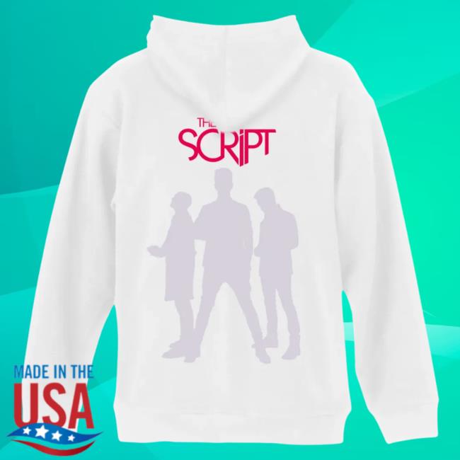 The Script Vevo Clothing Store Shop The Script Tales From Logo White Zip Up Hoodies TheScript Merch Official The Script Vevo Clothing Store Shop The Script Tales From Logo White Zip Up Hoody TheScript Merch