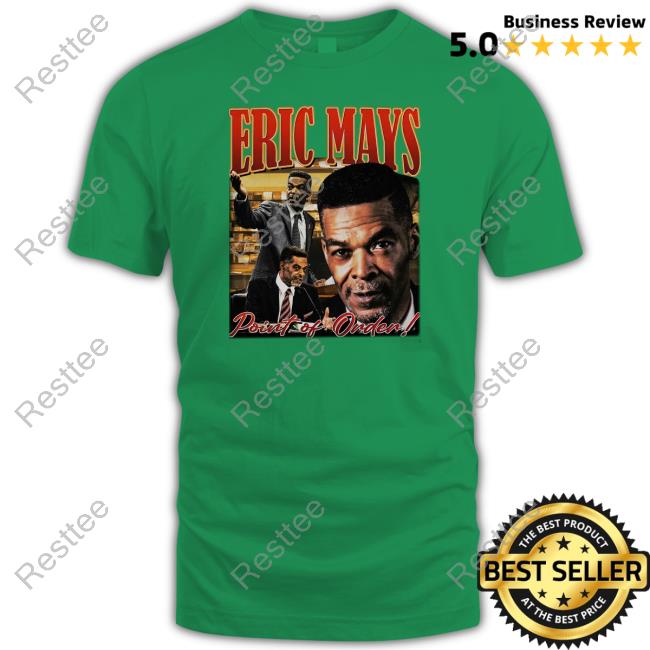 Eric Mays Point Of Order Tee