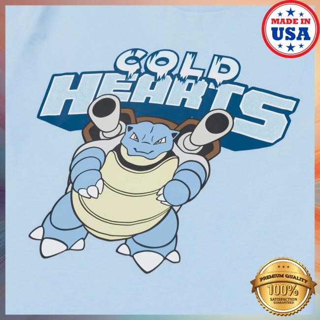 Official Overtime Tv Merch Store Shop OTE | Pokémon Cold Hearts Blastoise Shirt New OvertimeTv