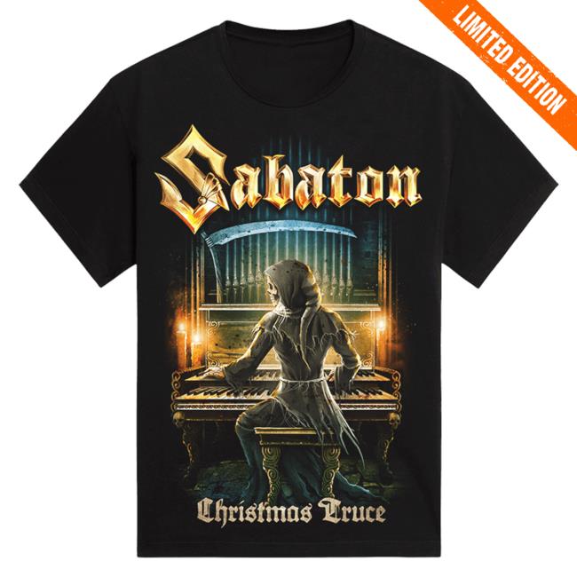 Official Sabaton Merch Store Sabaton Immortal Carol Top Shirt Sabaton Shop