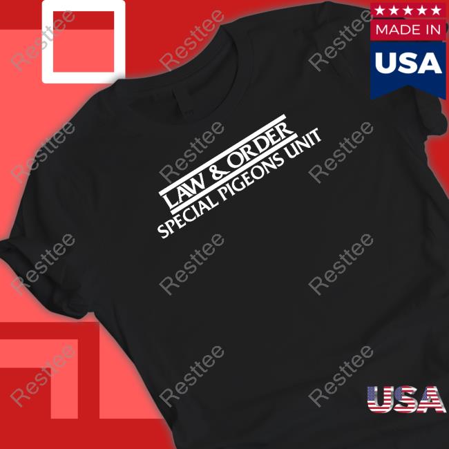 Law And Order Special Pigeons Unit Tee Shirt