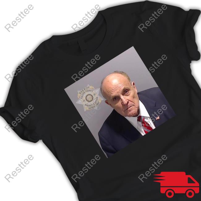 Rudy Giuliani Mugshot T Shirt Pop Crave