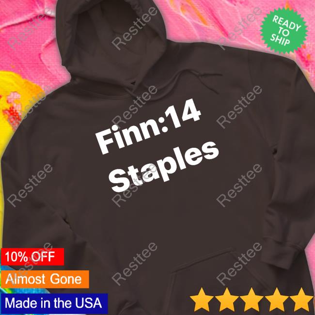 Finn Balor Finn 14 Staples Shirt Official Finn Balor Finn:14 Staples Shirt