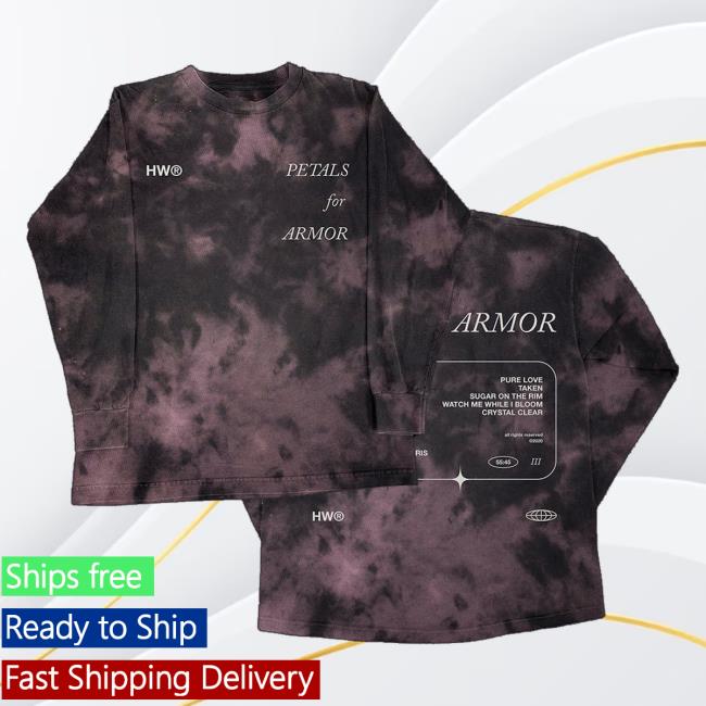 Official Hayley Williams Clothing Store Merch Petals For Armor Tie Dye Long Sleeve Shirt New HayleyWilliams Shop Yelyahwilliams Tie-Dye