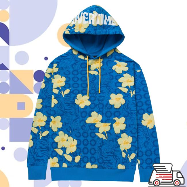 Official Overtime Tv Merch Store Apparel Clothing Shop Over Time Paradise Allover Pullover Sweatshirt