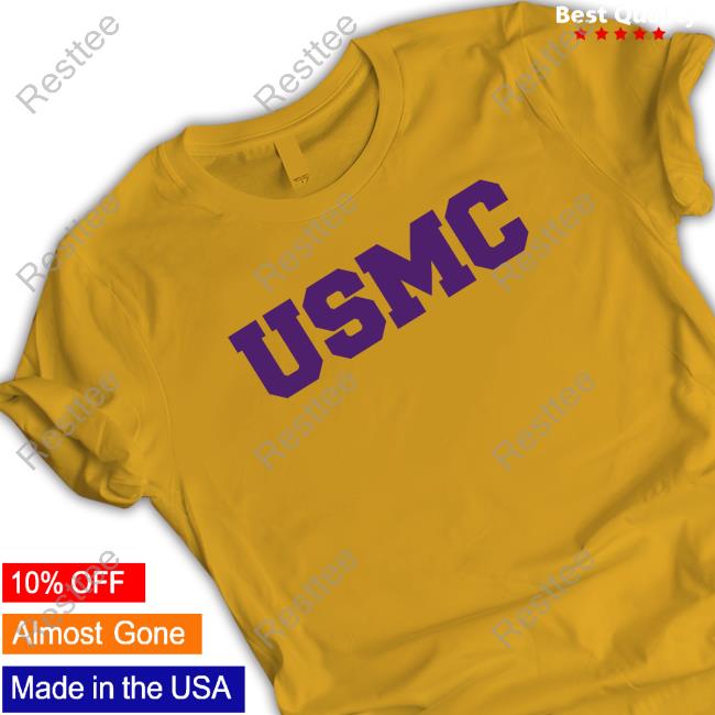 Official James Carville Wearing USMC Shirts Pink Official USMC Pink Tee