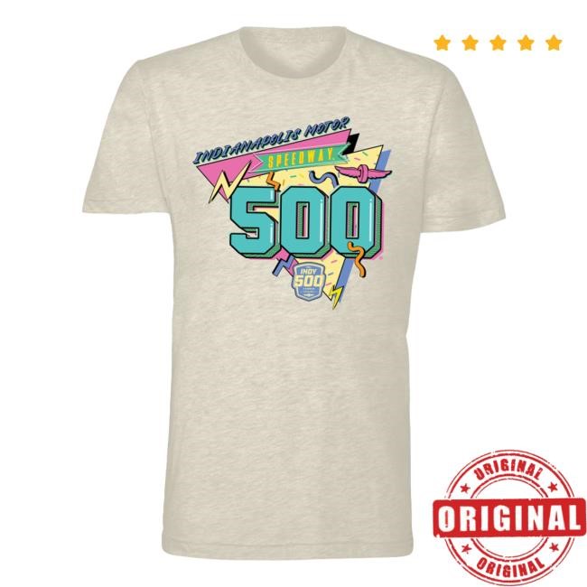 Indy 500 Official Store Merch 2024 Indy 500 '90S T Shirt
