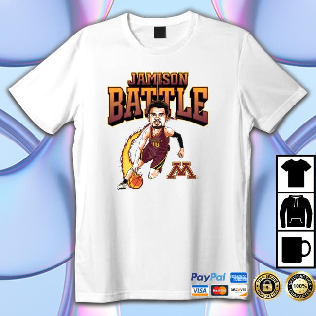 Official Minnesota ncaa men’s basketball jamison battle Tee Shirts