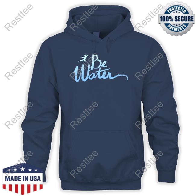 Official Bruce Lee Shop Be Water Gradient Script Sweatshirt