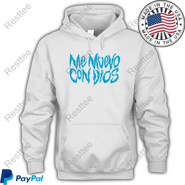 Official Cruz Cafune Me Muevo Con Dios Hoodie