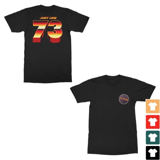 Official Def Leppard Merch Store Def Leppard Just Like 73 Attractive Shirt