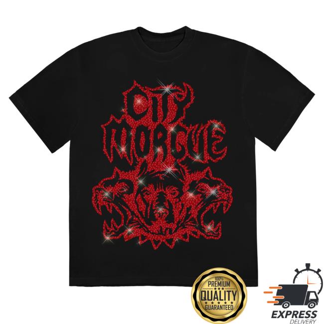 Official City Morgue Clothing Shop City Morgue Rhinestone New Shirt Citymorgue Merch