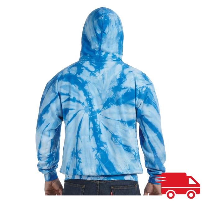 Why So Serious Tie Dye Sweaters Carolina Blue Tee Shirt Palace Why So Serious Tie Dye Hoodie Carolina Blue Teeshirtpalace