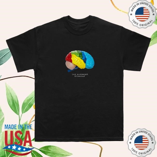 The Alexander Technique Brain Tee Shirt Rex Orange County | Official Store | Shop