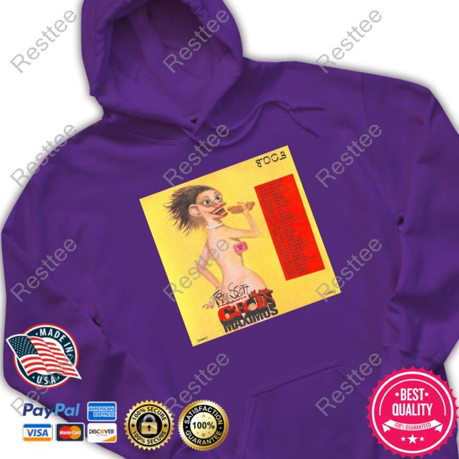 Travis Scott Utopia Circus Maximus Tour T Shirts