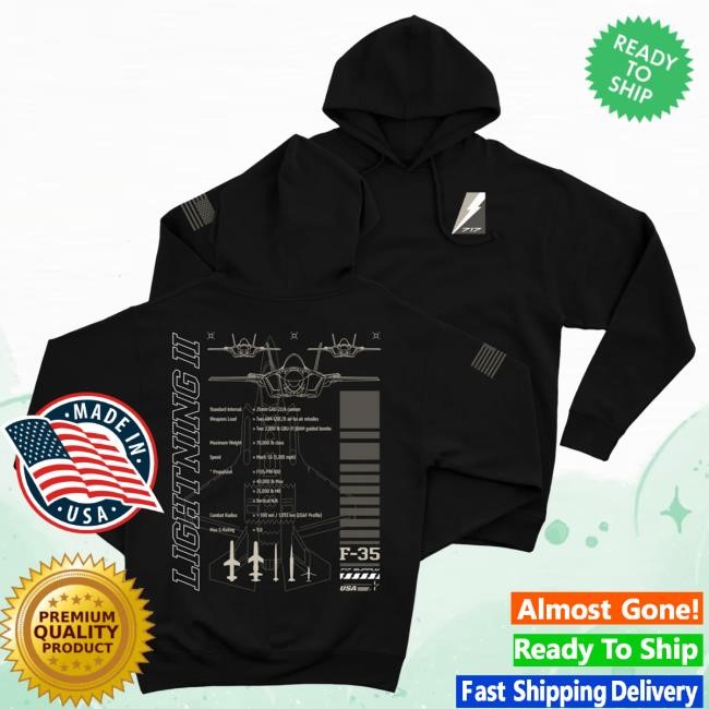 Official 717 Supply Store Shop F-35 Popover Hoodie