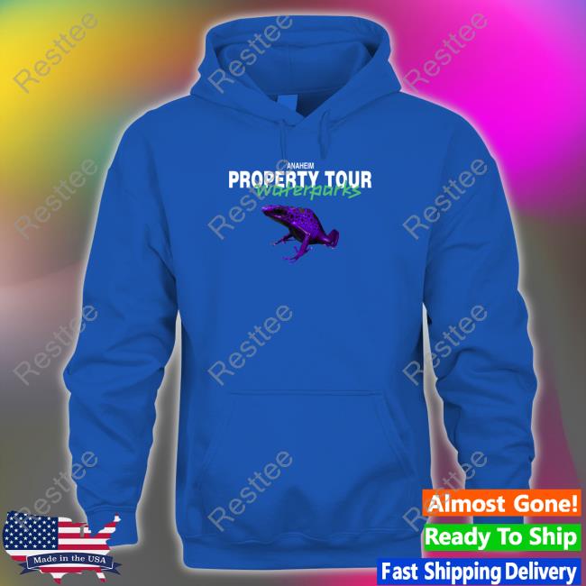 Official Anaheim Property Tour Waterparks Long Sleeve Tee Official Anaheim Property Tour Waterparks Tee Shirt