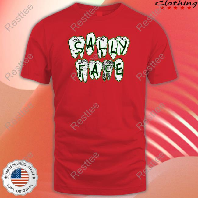 Sally Face Merch Sally Face Teeth Tee Shirt Portablemoose Sally Face Teeth Hoodie