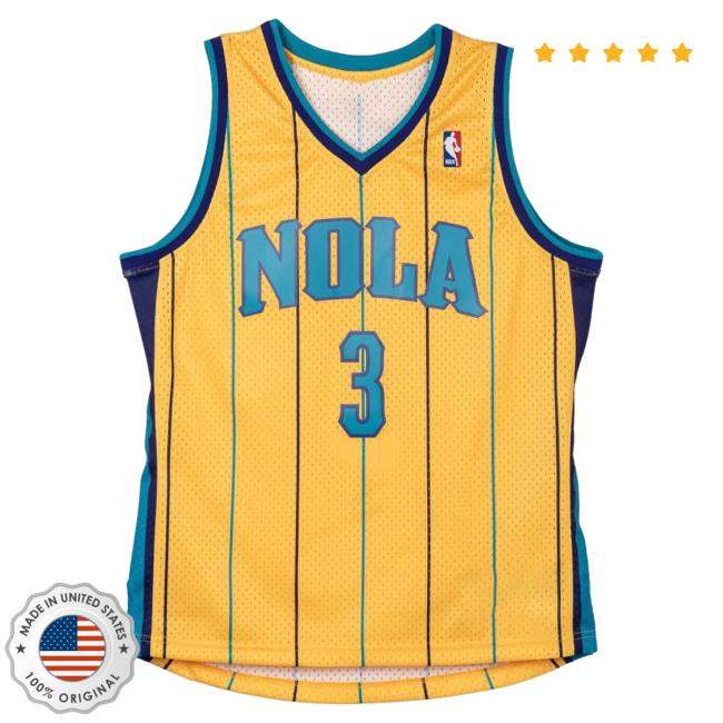 Official Moda3 Mitchell And Ness Hornets Chris Paul '10-11 Swingman Jersey Tank Tee