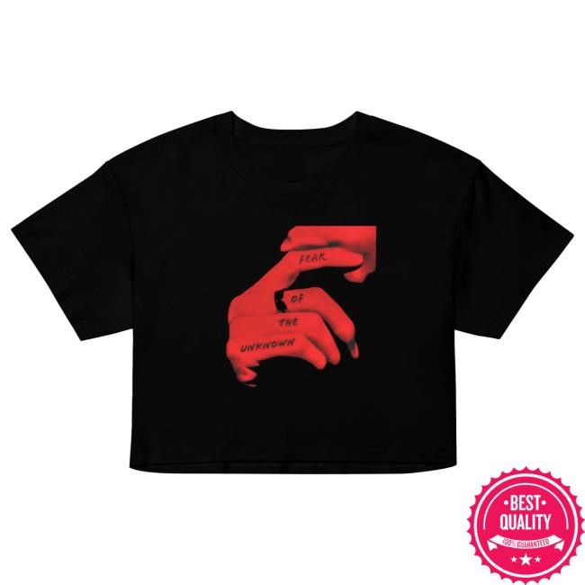 Official Jfarrari Fear of the Unknown - Crop Top Tee