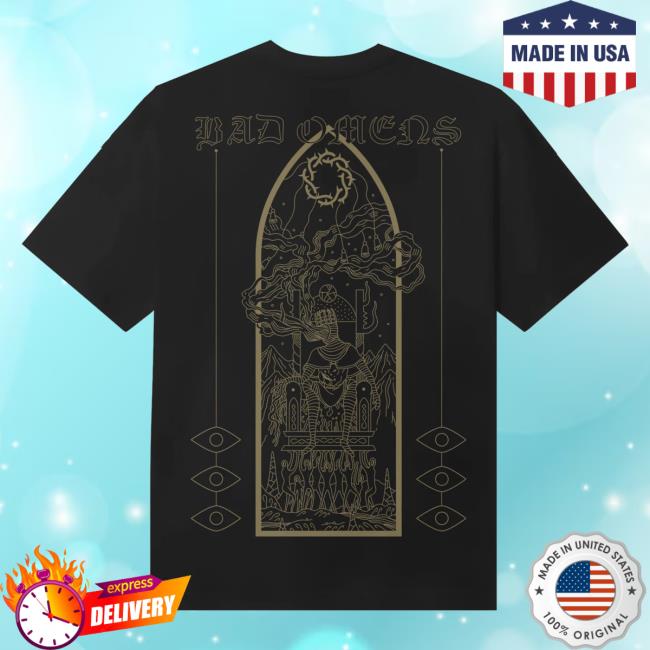 Official Sumerian Records Merch Store Bad Omens - Dethrone Black T-Shirt