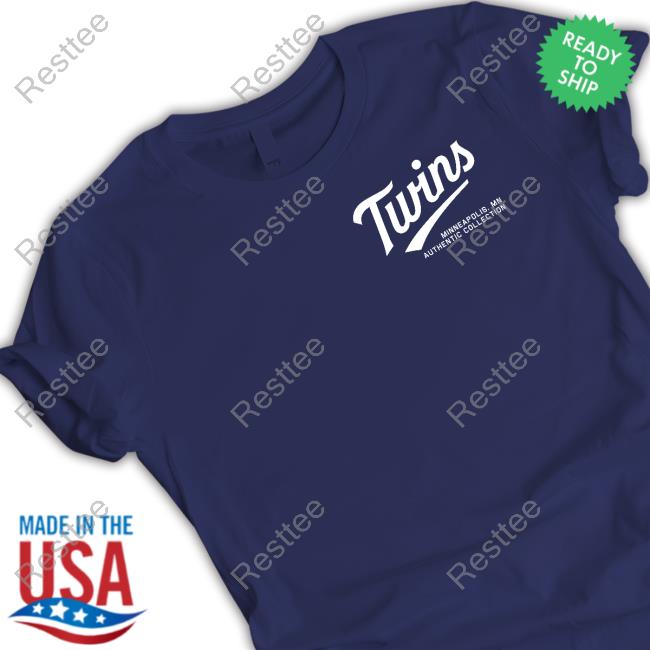 Twins Minneapolis Mn Authentic Collection T Shirt Twins Minneapolis Mn Authentic Collection Tee Shirt