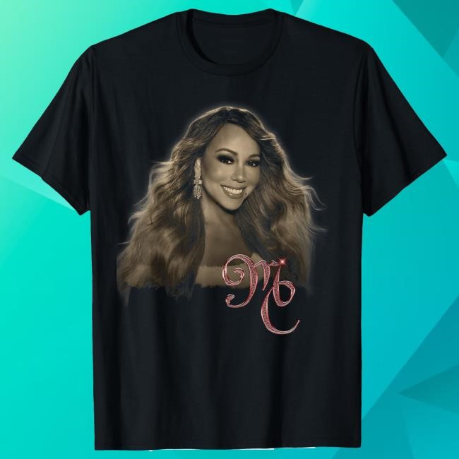 Mariah Carey Official Merry Christmas One & All Tour Photo Shirt New