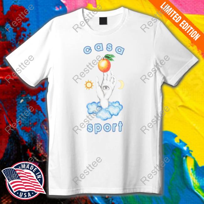 Official Casablanca Sport White Sweatshirt