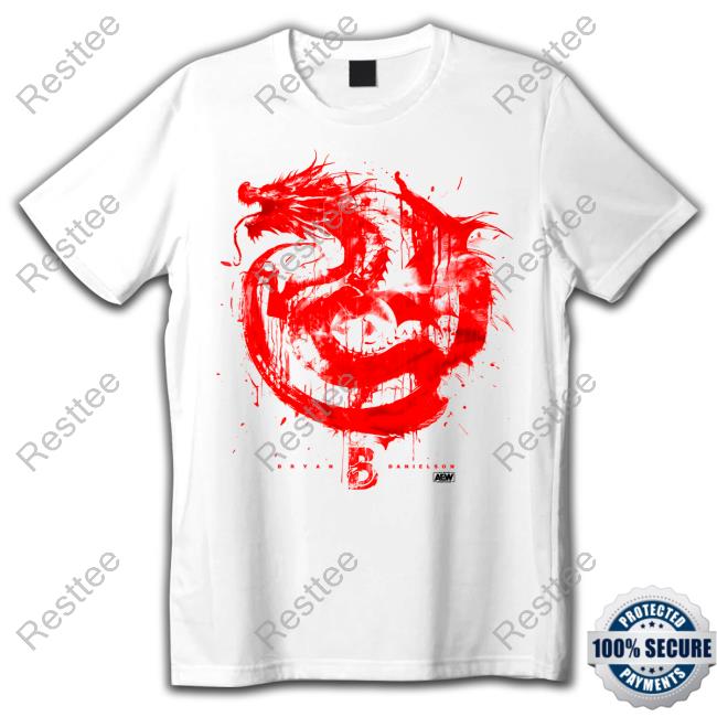 Bryan Danielson - Crimson Dragon Hoodie AEW Apparel Clothing Store