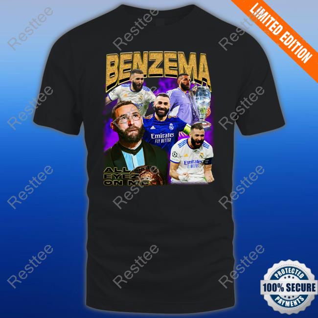 Vinícius Júnior Karim Benzema Ballon D’Or Tee Shirt