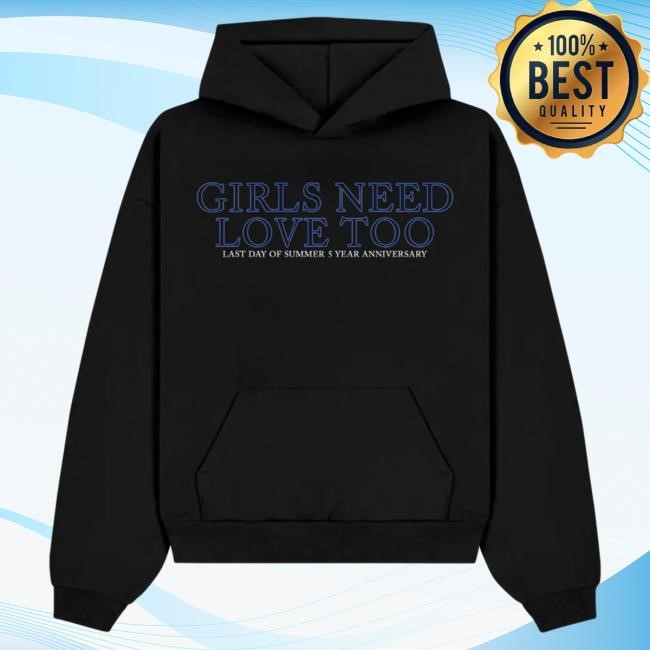 Girls Need Love LS Hoodie - Black Summer Walker