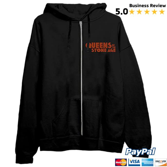 Queens Of The Stone Age Merch Shop Qotsa Classics: Zip Up Hoodie