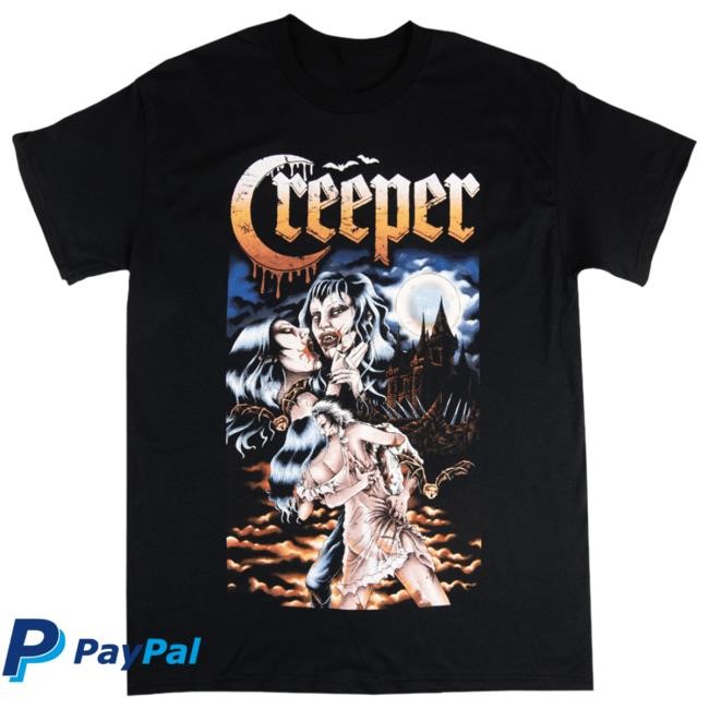 Official Creeper Merch Shop Gutslaughter New Shirt Creeper
