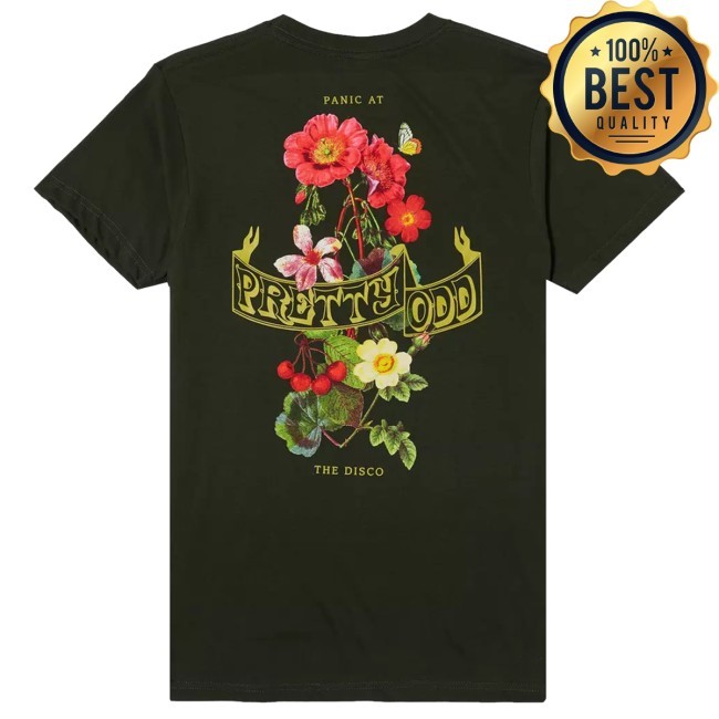 Panic! At The Disco Pretty Odd Flowers Tee