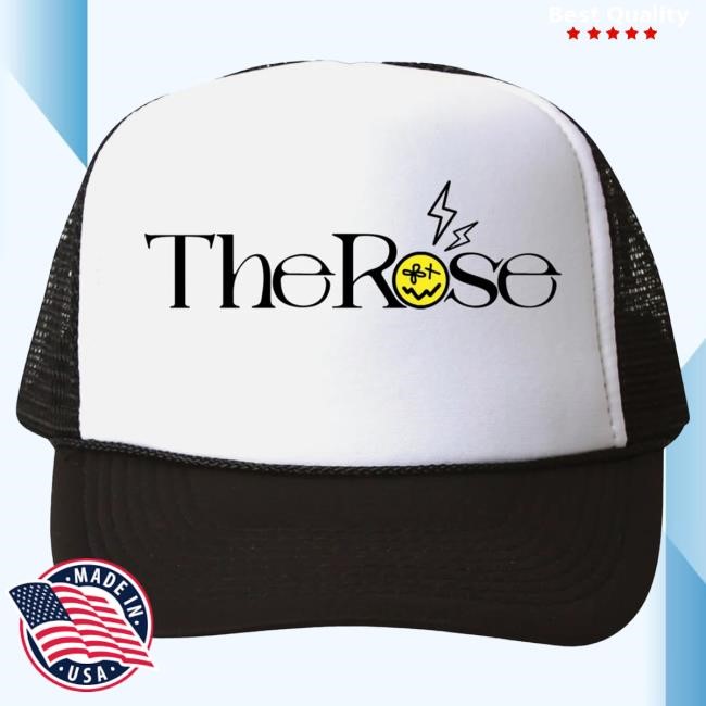 Official The Rose Merch Store The Rose Logo Printed Trucker Cap