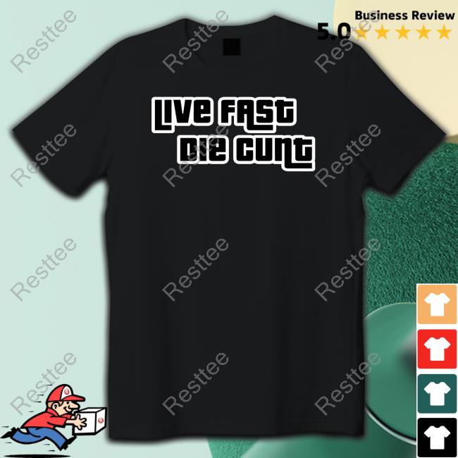 Shirt Bimbo Merch Live Fast Die Cunt Hoodie