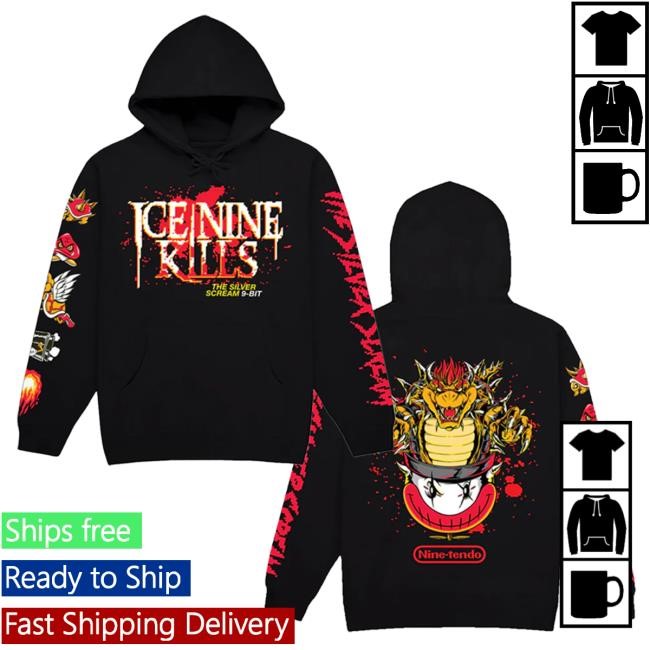 Official Ice Nine Kills Merch Store The Final Boss Hood Ice Nine Kills Clothing Shop Ink Merch IceNineKills