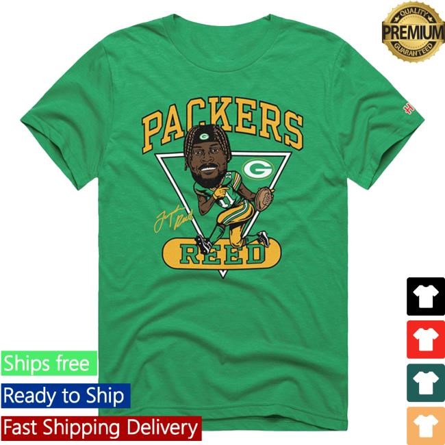 Official Green Bay Merch Packers Homage #11 Reeding the Defense Hot Shirt GreenBay