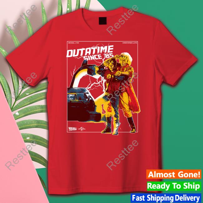 Back To The Future Merchandise Doc And Marty Outatime Since 85 Sweatshirt