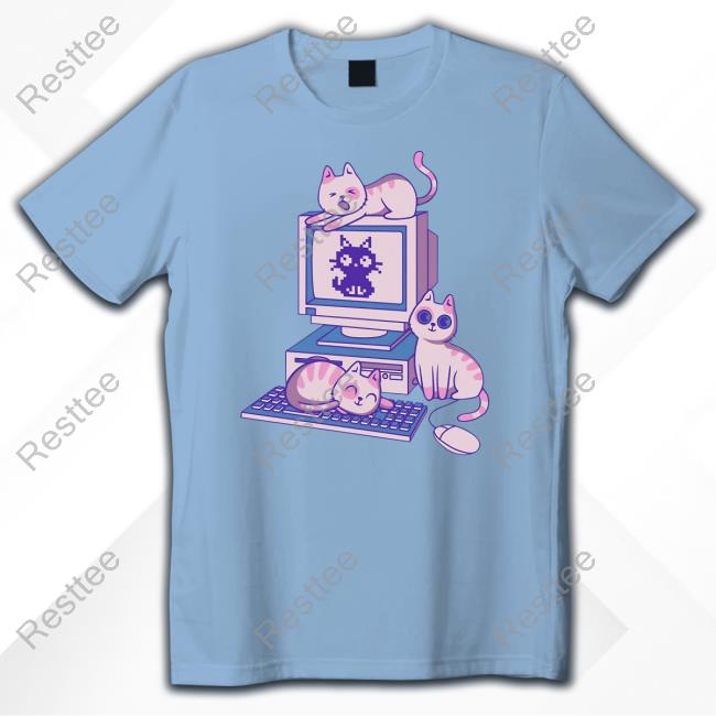 Weird Lil Guys Merch Computer Cat T Shirts Weirdlilguys