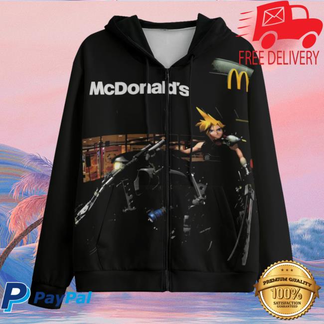 Official Mamono World Merch Store Mamono Maccas Run Zip Up (Crewneck)