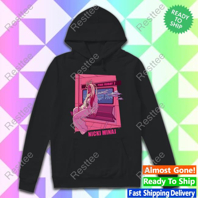Nicki Minaj Merch Pink Friday 2 Lo-Fi Cover Tee