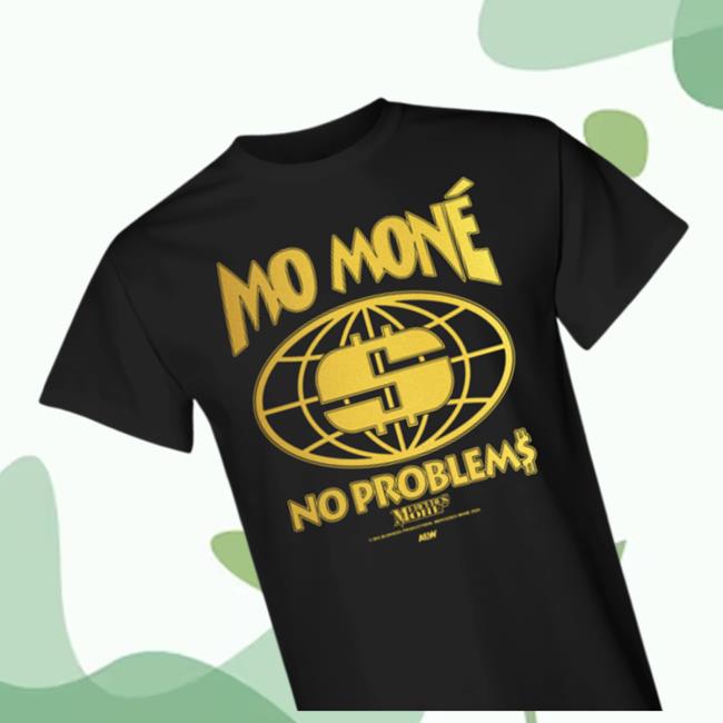 AEW All Elite Wrestling Official Store Merch Shop | Mercedes Moné - Mo Moné, No Problems Tee