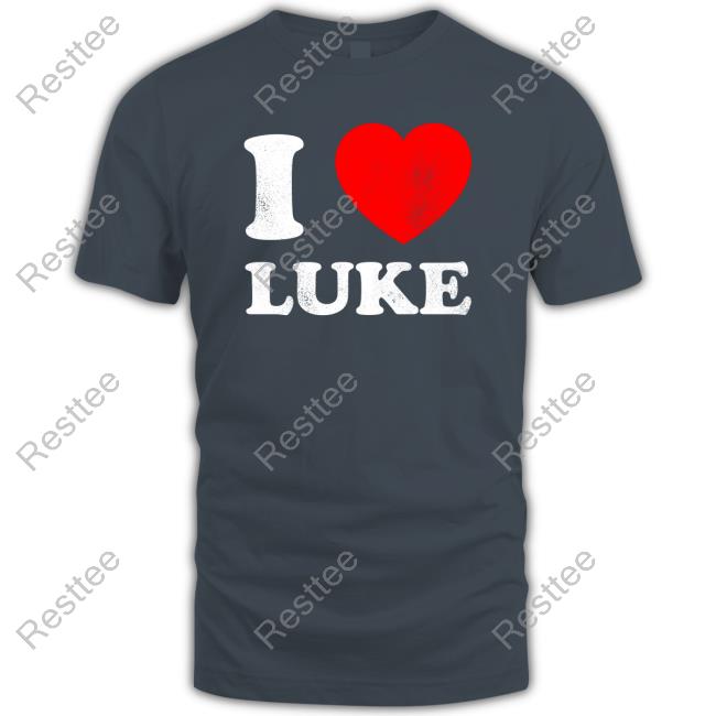 Official Nashville Predators Luke Evangelista I Love Luke Shirt