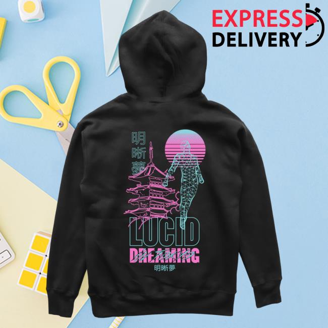 Official Dream Clothing Lucid Dreaming Zip Up Pullover Hoodie Dreamclothinghq